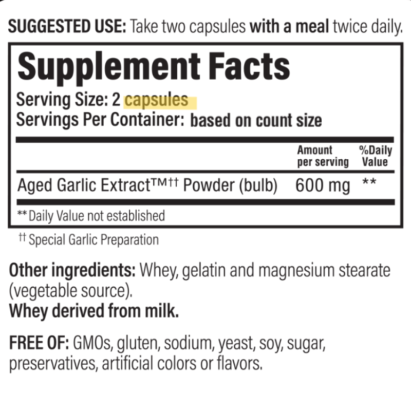 Wakunaga Kyolic Cardiovascular Capsules 