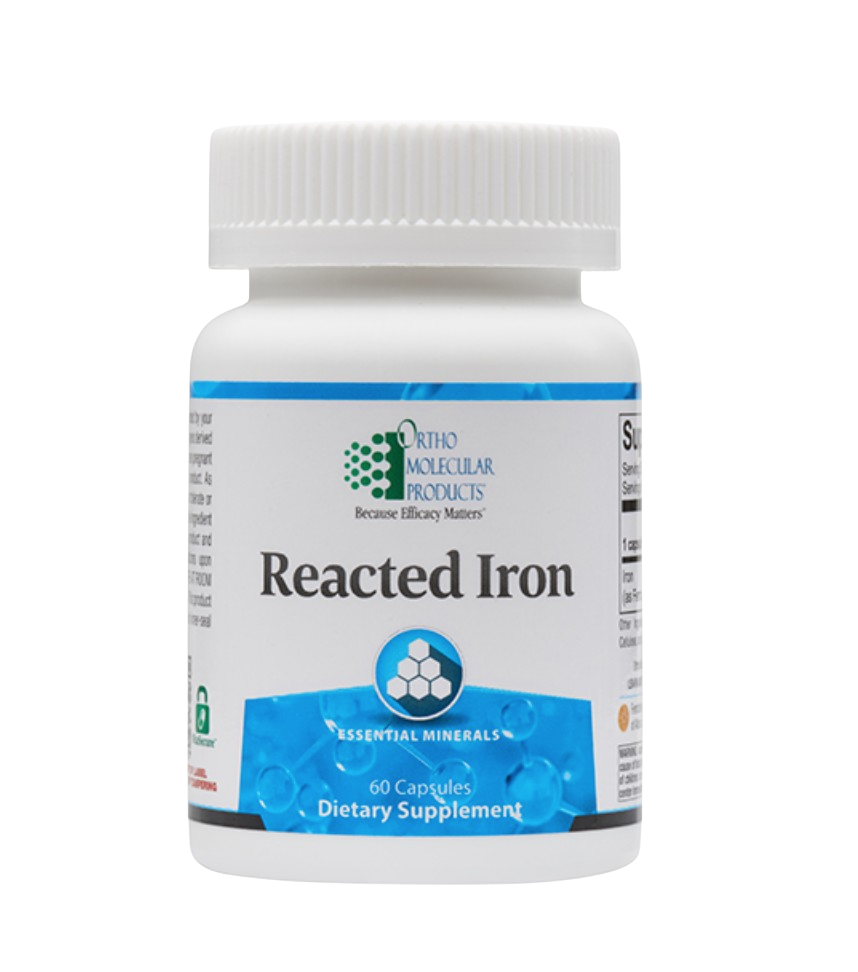 OrthoMolecular Reacted Iron Capsules 1