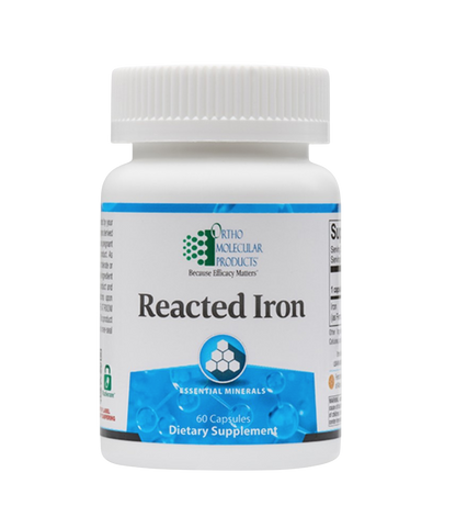 OrthoMolecular Reacted Iron Capsules 1