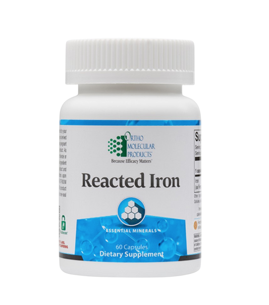 OrthoMolecular Reacted Iron Capsules 1