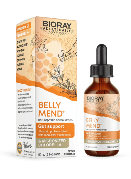 Bioray Daily Belly Mend Organic Gut Support Liquid
