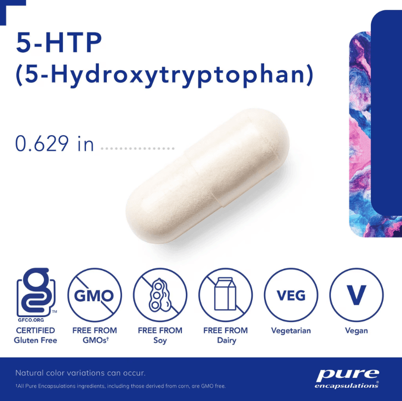 Pure Encapsulations 5-HTP capsules