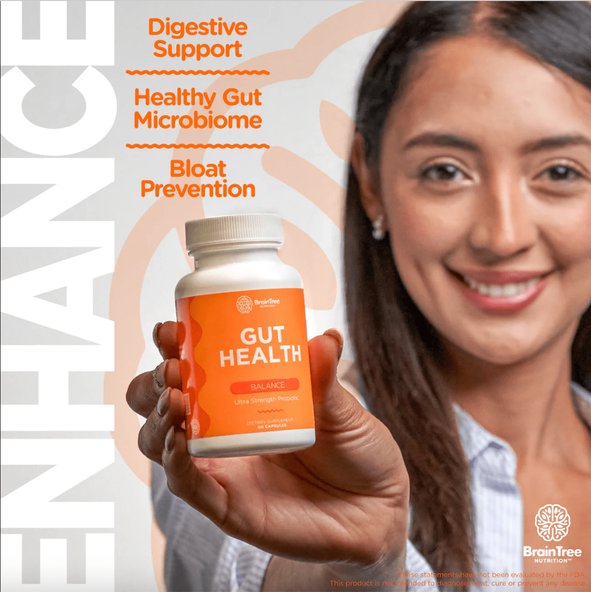 BrainTree Nutrition Gut Health Capsules