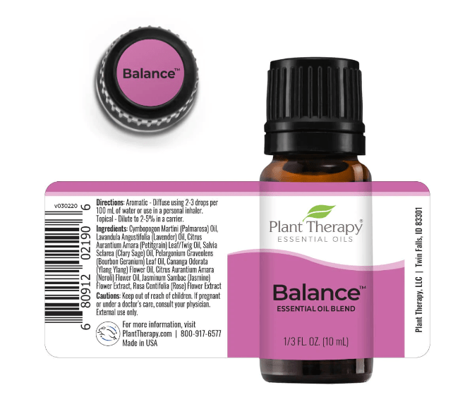 Plant Therapy Balance Essential Oil Blend