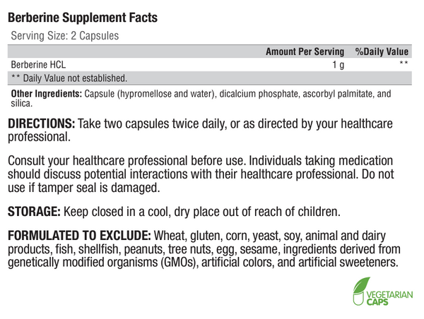 Alive and Well Berberine Plus Capsules