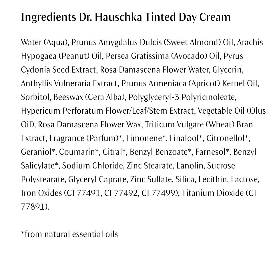 Dr. Hauschka Tinted Day Cream