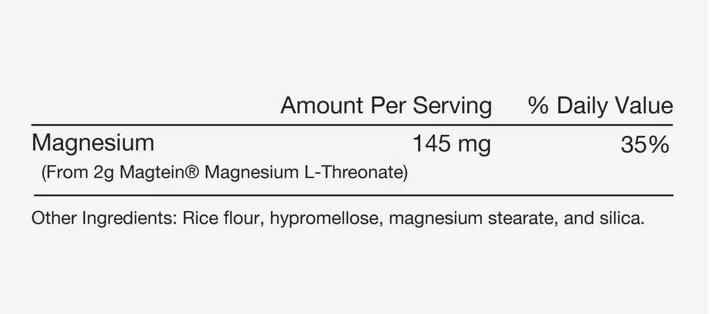 Momentous Magnesium Threonate Capsules