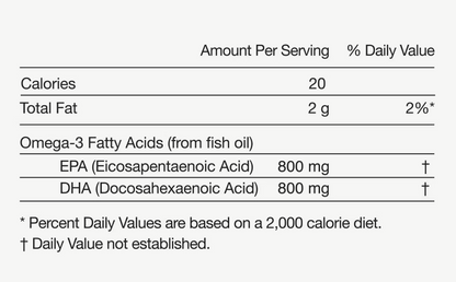 Momentous Omega-3 Softgels