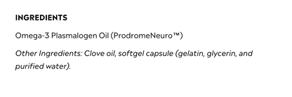 Prodrome Sciences ProdromeNeuro Performance Gelcaps