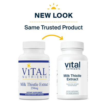 Vital Nutrients Milk Thistle Extract Capsules