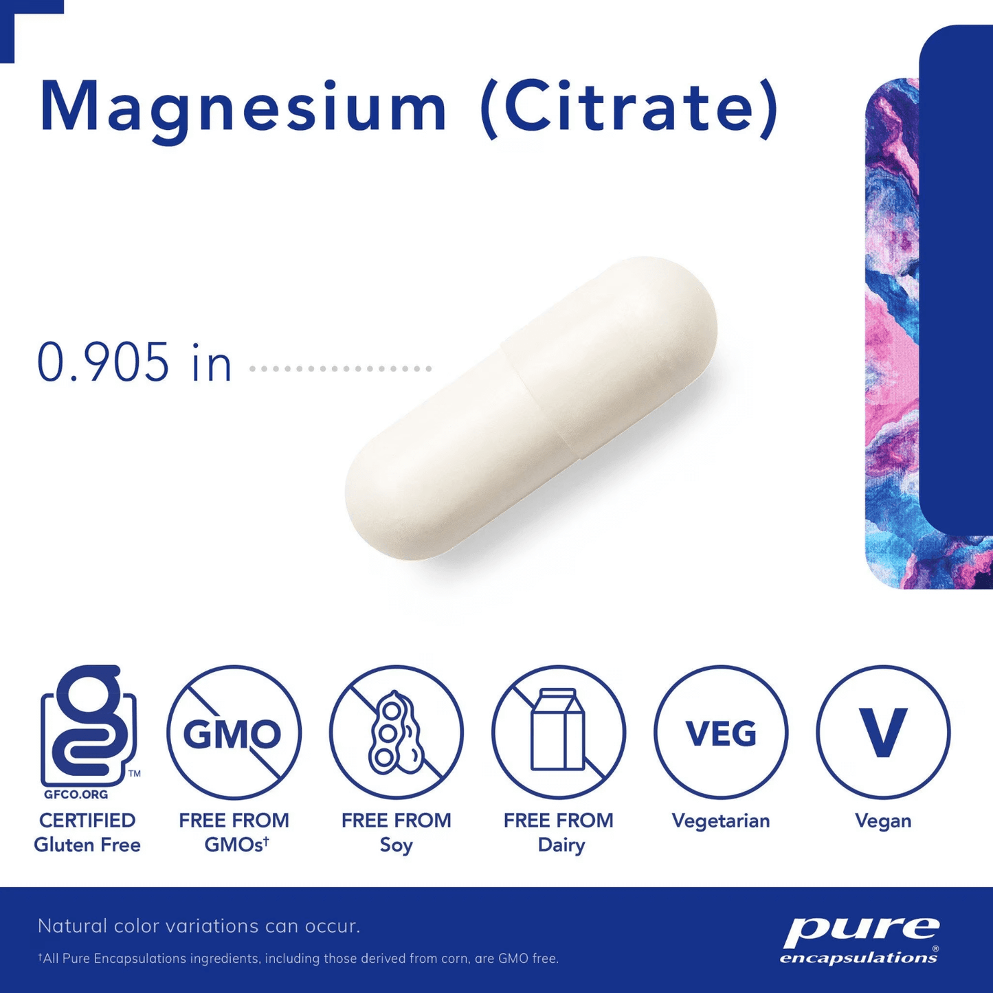 Pure Encapsulations Magnesium Citrate Capsules