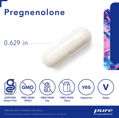 Pure Encapsulations Pregnenolone 30 mg Capsules