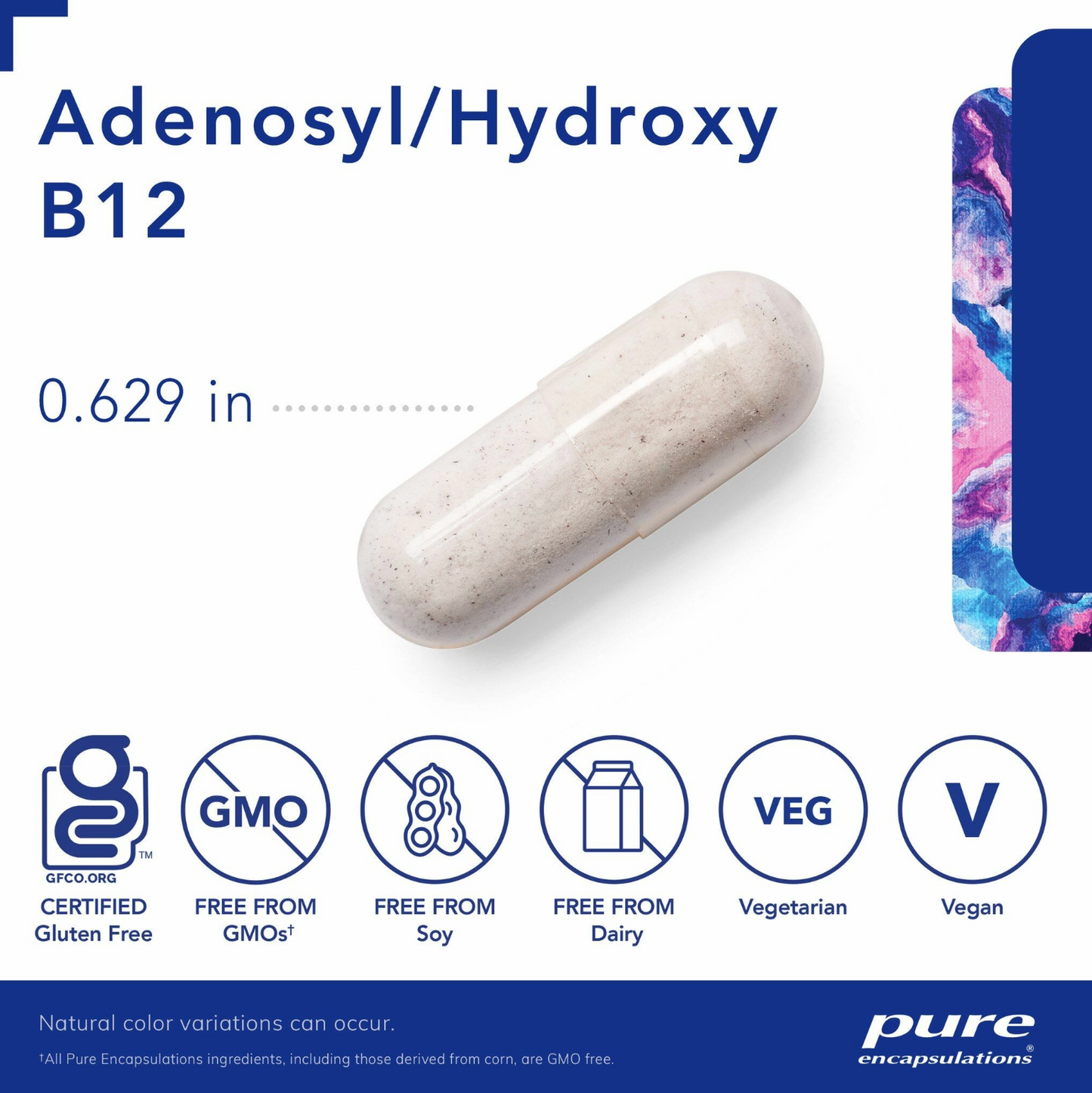 ADENOSYL/HYDROXY B12 CAPSULES