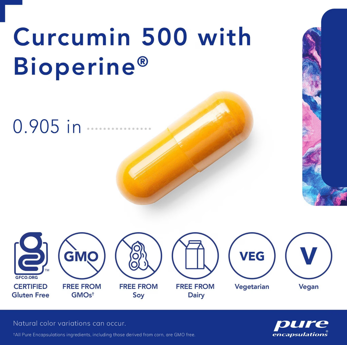 Pure Encapsulations Curcumin 500 Capsules