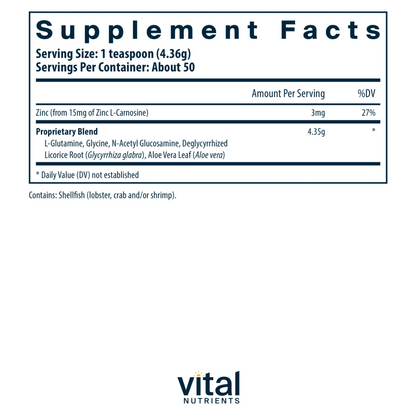 Vital Nutrients Heartburn TX Powder