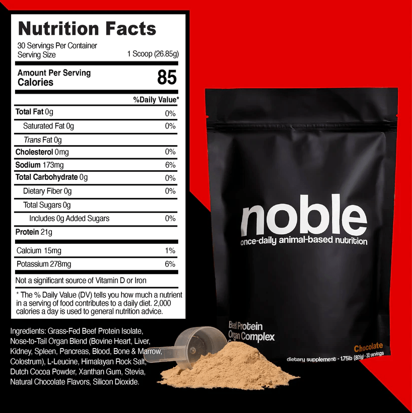 Noble Animal-Based Nutrition Protein Powder