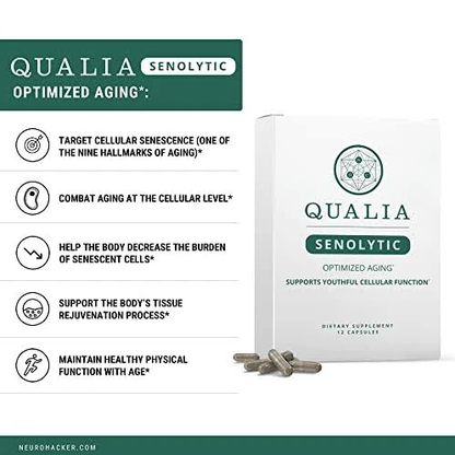 Qualia Senolytic Optimized Aging Capsules