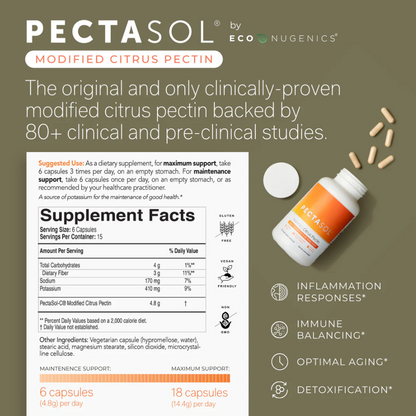 Pectasol Modified Citrus Pectin Capsules