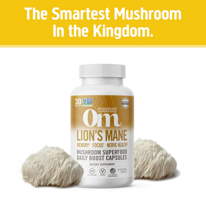 Om Mushroom Lion's Mane Capsules