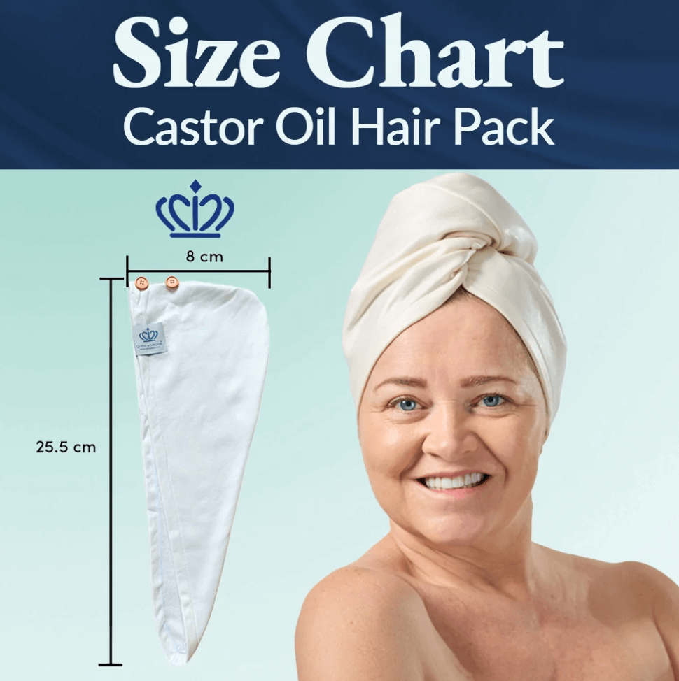 Queen of the Thrones Castor Oil Hair Wrap Bundle