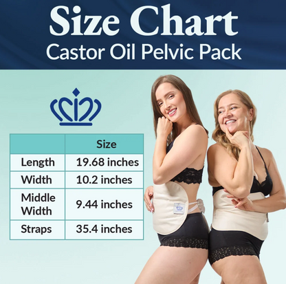 Queen of the Thrones Pelvic Pack and Castor Oil Bundle