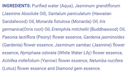 LotusWei Wild Abundance Aura Mist Ingredients