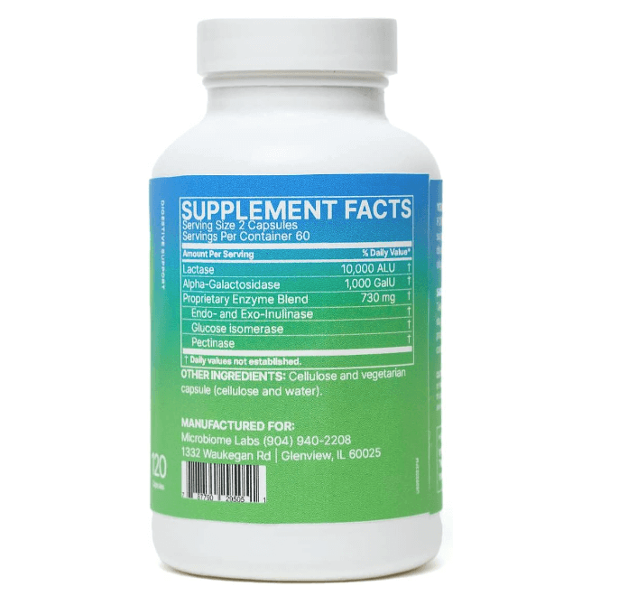 Microbiome Labs Fodmate Capsules