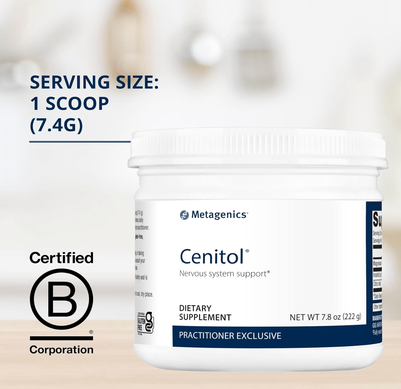 Metagenics Cenitol Nervous System Support Powder