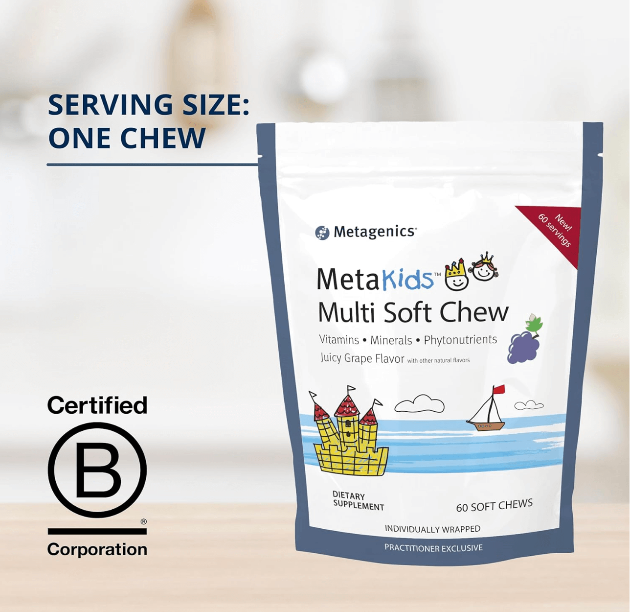 Metagenics MetaKids Multi Sof Chew