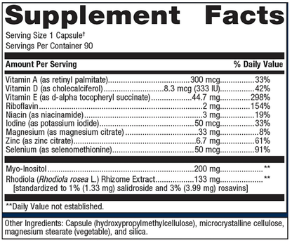 Metagenics Thyrosol Thyroid Support Capsules