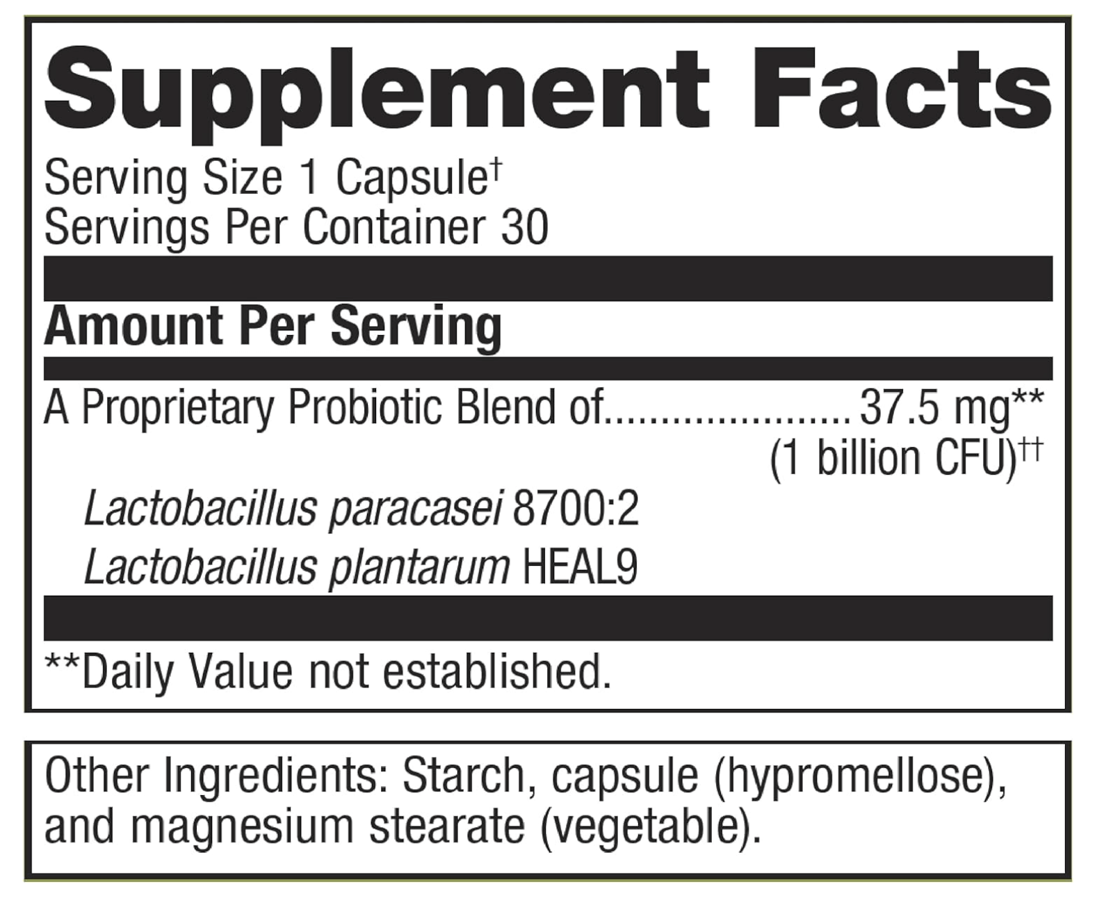 Metagenics UltraFlora Immune Booster Capsules