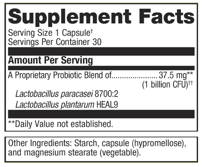 Metagenics UltraFlora Immune Booster Capsules