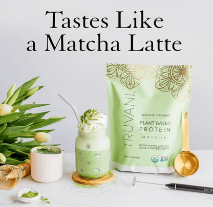 Truvani Plant Based Protein Powder - Matcha