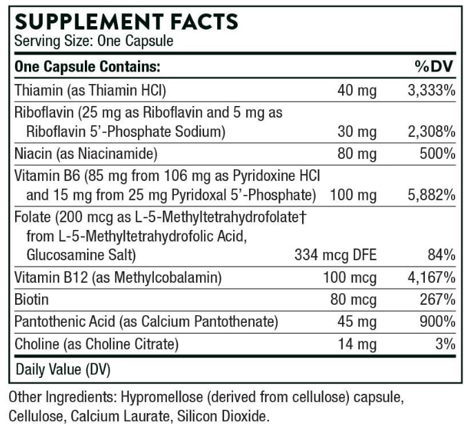 Thorne B-Complex #6 Capsules