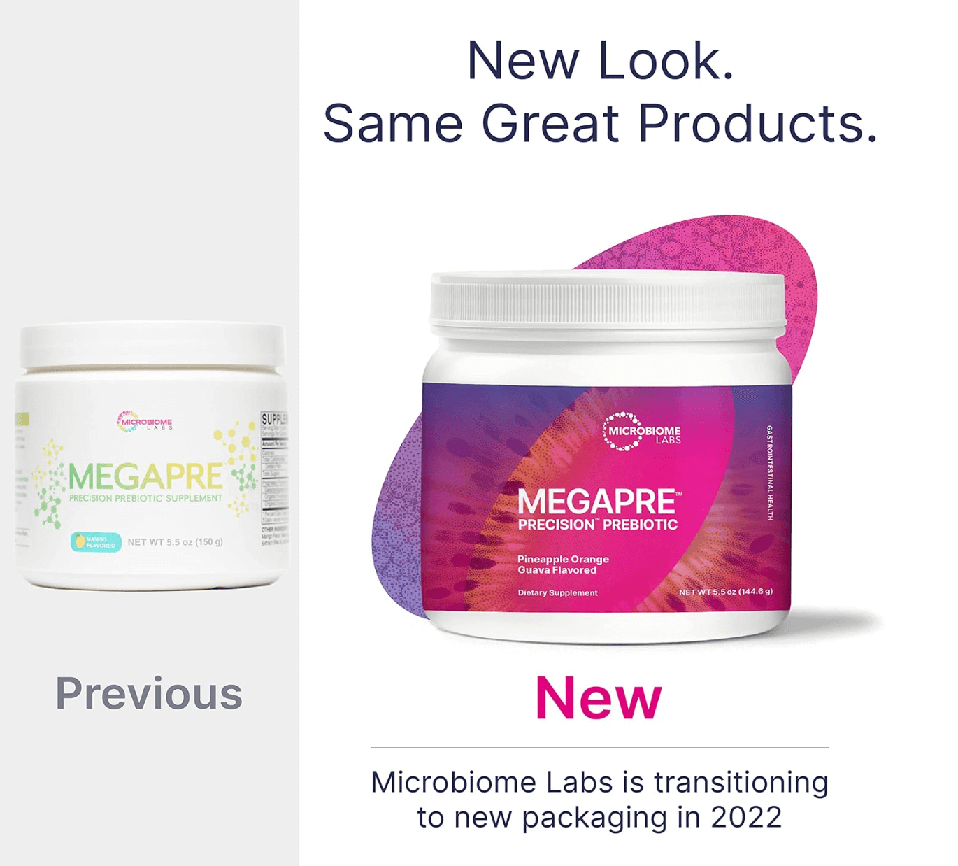 Microbiome Labs MegaPre Precision Prebiotic Powder