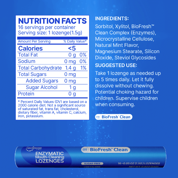 Microbiome Labs Enzymatic Mouth Freshener