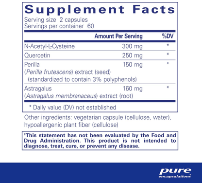 Pure Encapsulations Th2 Modulator Capsules