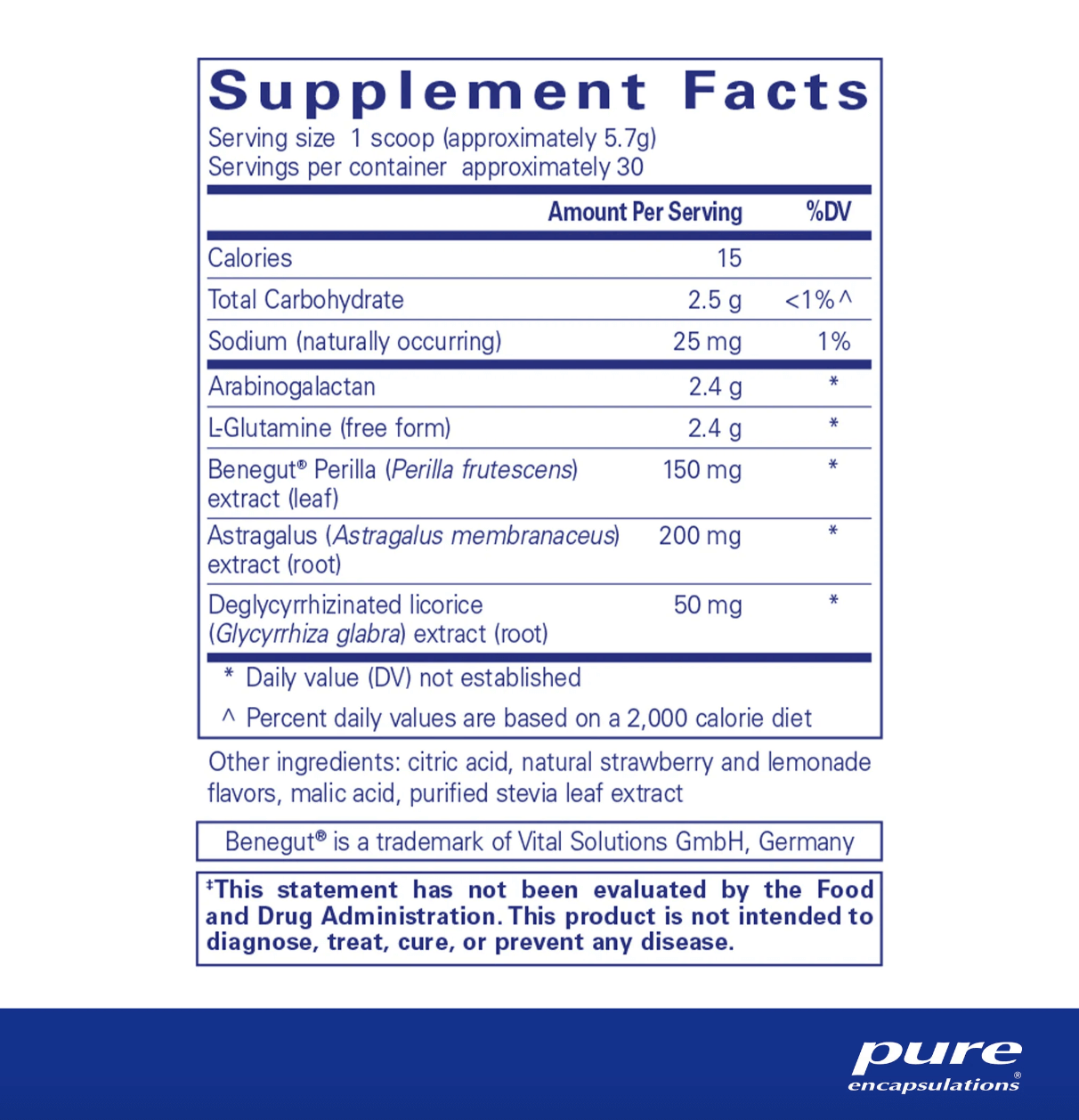 Pure Encapsulations Epi-Integrity Powder