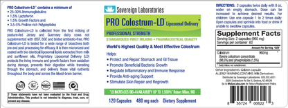 GastroDefense PRO Colostrum-LD Capsules