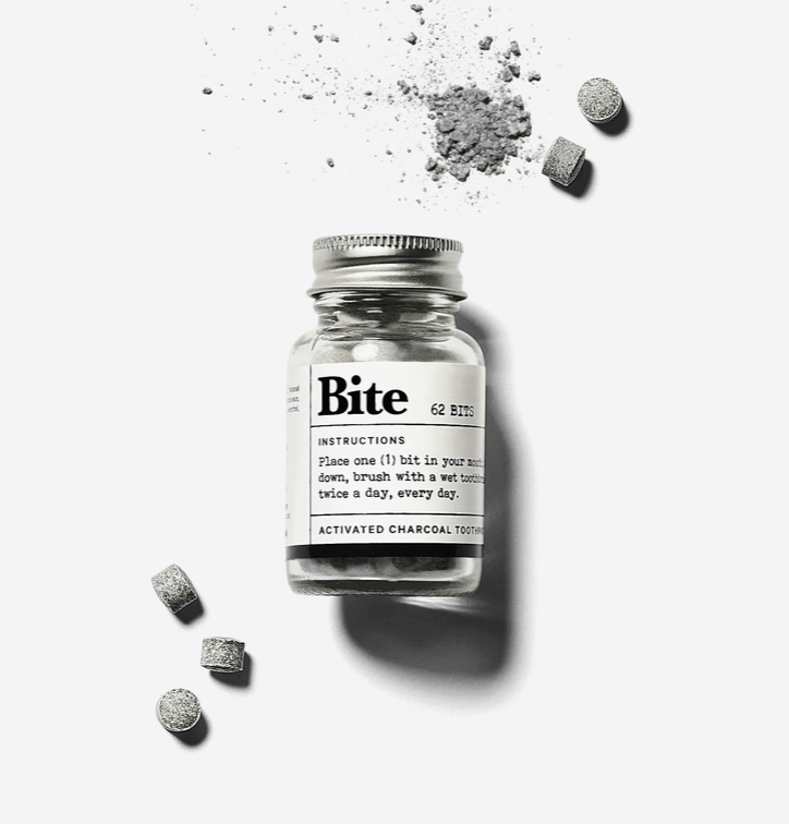 Bite Mint Charcoal Toothpaste Bits