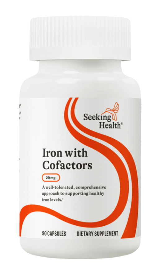 Seeking Health Optimal Iron Plus Cofactors 90 caps
