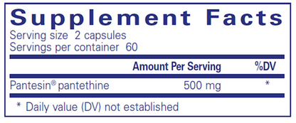 Pure Encapsulations Pantethine - 60 Capsules