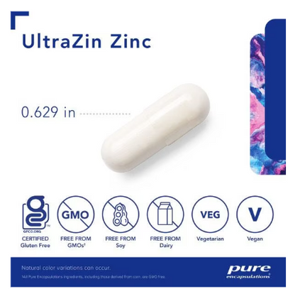 Pure Encapsulations UltraZin Zinc Capsules