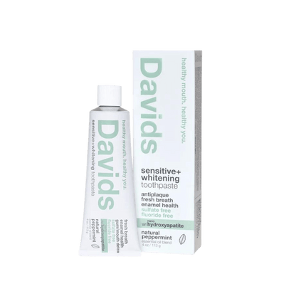 Davids Sensitive+Whitening Nano-Hydroxyapatite Peppermint Toothpaste 