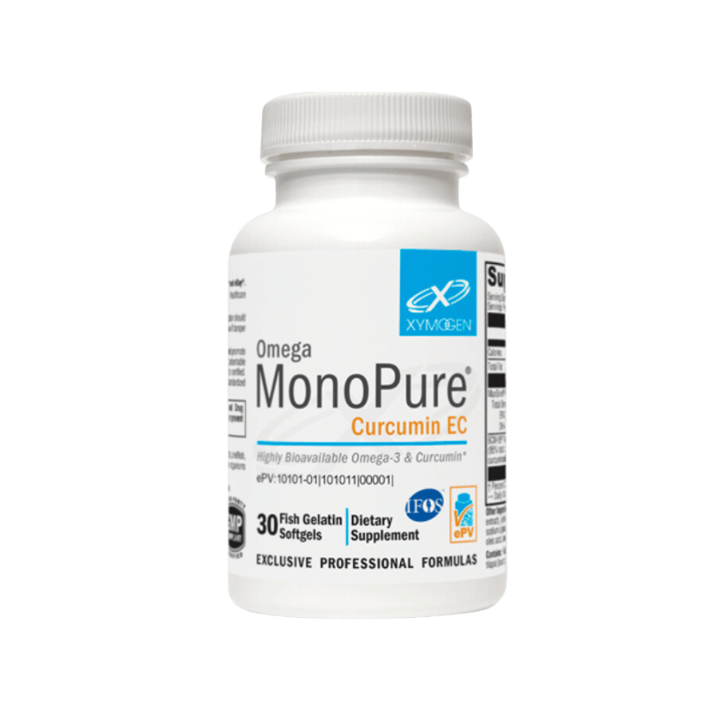 Xymogen Omega MonoPure Curcumin EC Softgels