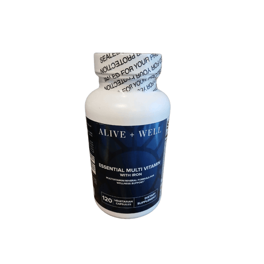 Alive and Well Essential Multivitamin with Iron Capsule 1