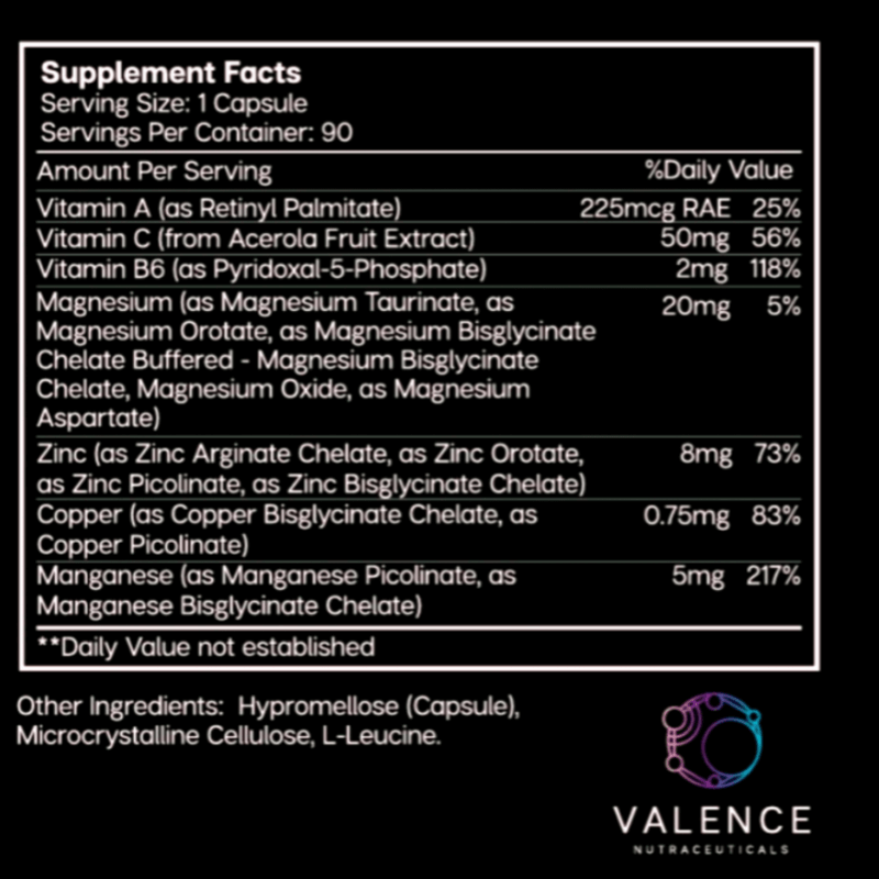 Valence Nutraceuticals Na/K Up Capsules