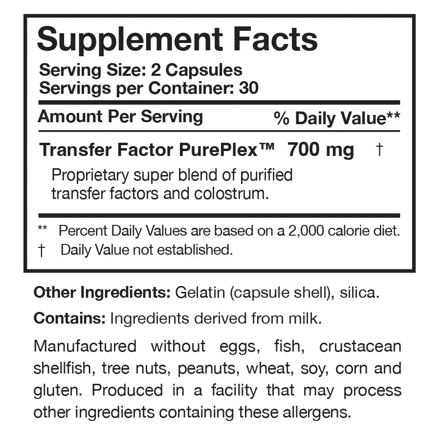 Researched Nutritionals Transfer Factor Sensitive Capsules