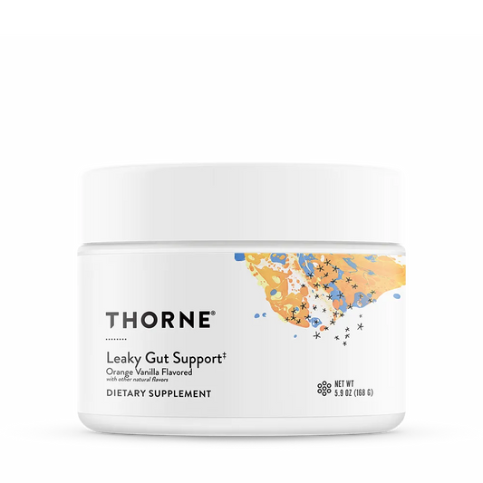 Thorne Leaky Gut Support - orange vanilla flavor