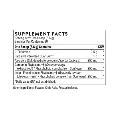 Thorne Leaky Gut Support - orange vanilla flavor